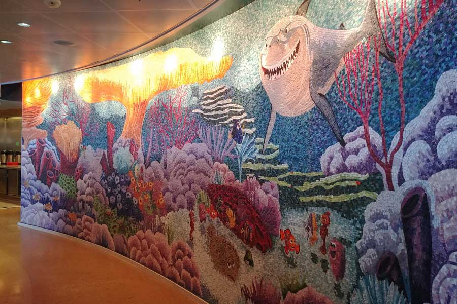 Disney Fantasy cruise art, Disney cruise review