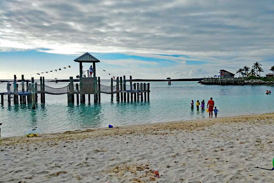Disney Castaway Cay beach, Disney cruise review, first family Disney cruise experience