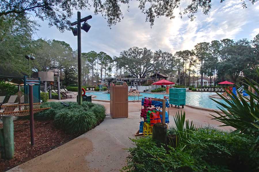 Disney World Port Orleans Riverside Resort pool