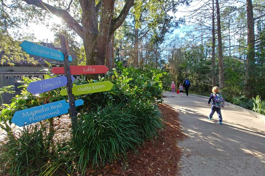 Disney World Port Orleans Riverside Resort Ol' Man Island